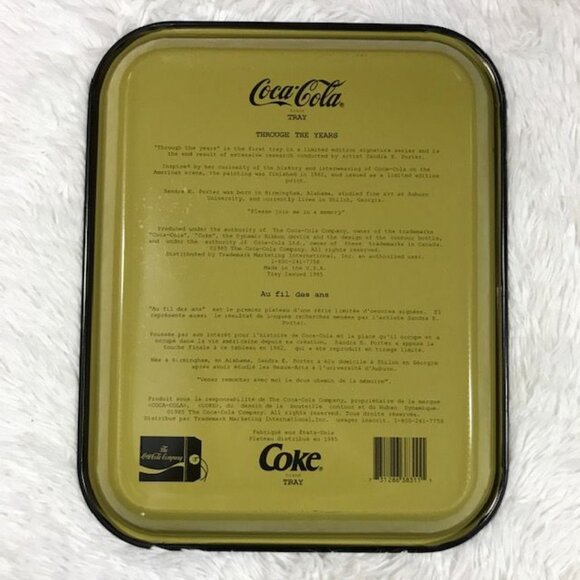 NWOT Vintage Coca-Cola Limited Edition 'Through the Years' Tray - Picture 10 of 13